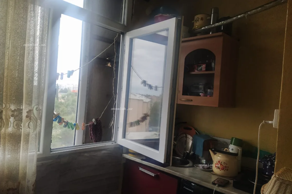 Bakı şəhəri, Bakıxanov — 1 otaqlı mənzil satılır - 10